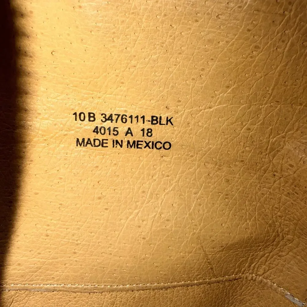 Frye Molly Button Tall Riding Boots Black Leather Women’s Size 10 B